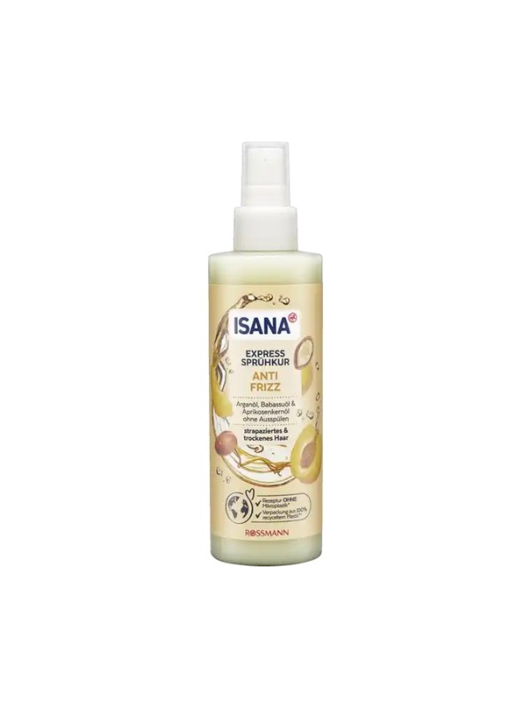 Isana express Anti-frizz spray treatment 200 ml