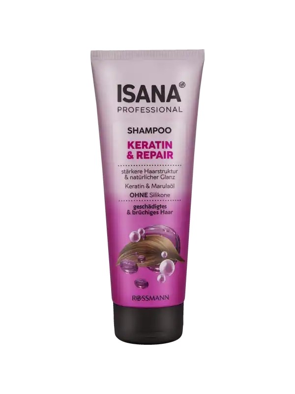 Isana Professional Hair Shampoo with Keratin 250 ml