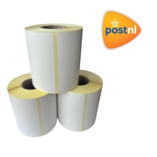 Post.NL Versandetikett weiß, 102 mm x 150 mm, 300 Etiketten auf einer Rolle, 25 mm Kern, Thermo- ECO , langlebig, 3er-Pack
