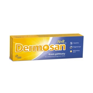 Dermosan N+R Halbfettcreme für Gesicht und Körper 40 g