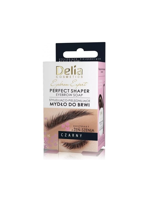 Delia Eyebrow Expert Augenbrauen-Stylingseife Schwarz 10 ml