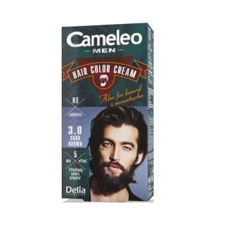 Delia Cameleo Men Haar- en baardverf voor mannen /3.0/ Dark Brown ml