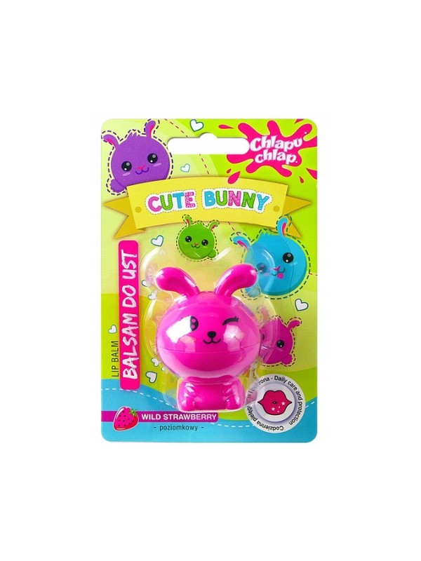 Chlapu Chlap Cute Bunny Lipgloss Aardbei 7 ml