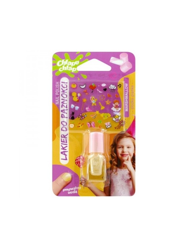 Chlapu Chlap Mashmallow Nagellack Gelb 2 ml