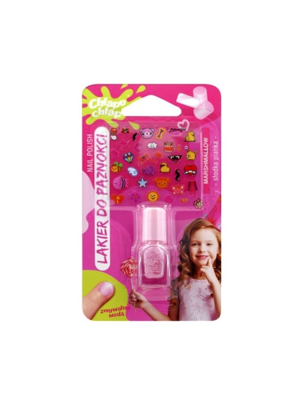 Chlapu Chlap Mashmallow Nail polish Pink 2 ml