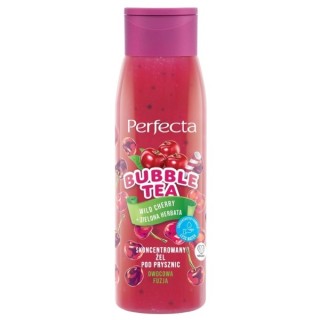 Perfecta Bubble Tea concentrated Wild Cherry Shower Gel + Green Tea 400 ml