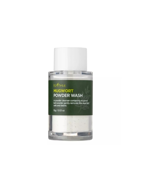 Isntree Mugwort Calming Powder Wash kalmerend bijvoet gezichtwaspoeder 15 g