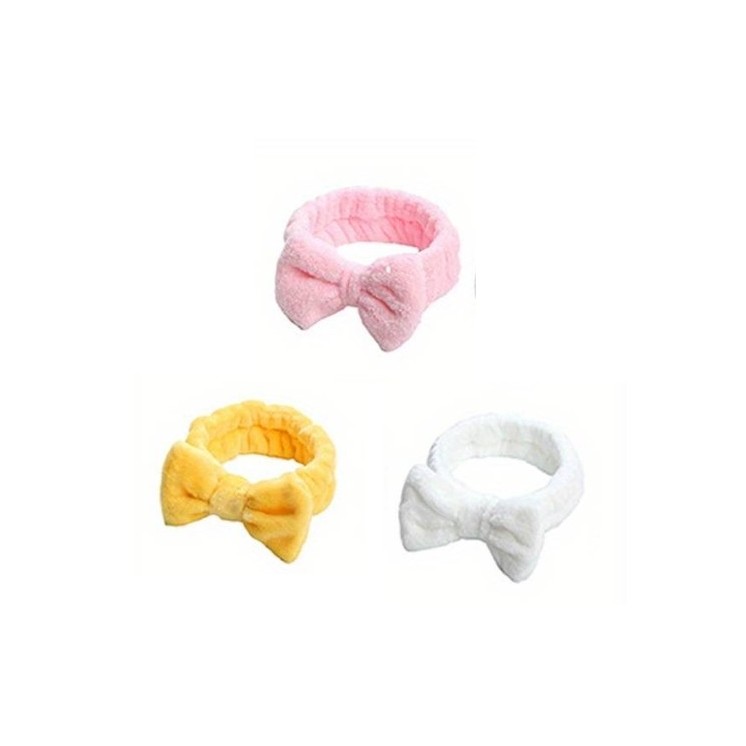 Hairband Pink/Yellow/Grey 1 piece