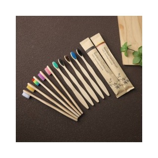 Bamboo Toothbrush Mix of colors 1 piece