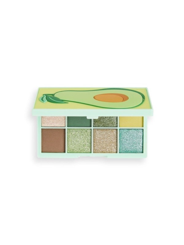 Makeup Revolution I Heart Revolution Palet van 8 oogschaduws Avocado 1,35 g