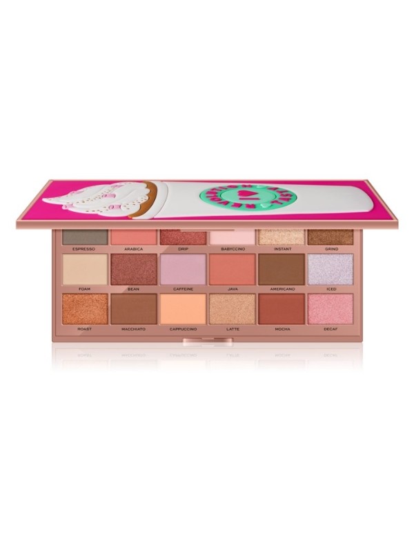 Makeup Revolution I Heart Revolution Tasty Palette mit 18 Lidschatten Coffee