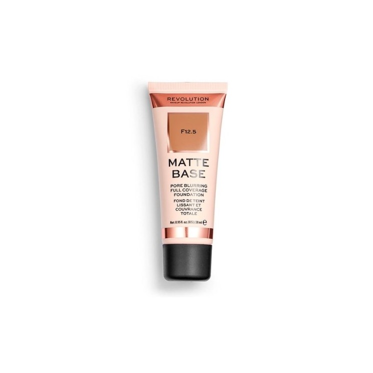 Makeup Revolution Matte Base mattierende Gesichtsgrundierung /F12. 5 / 28 ml