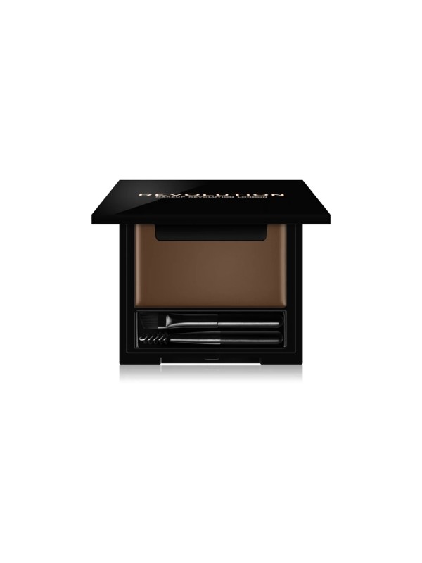 Revolution Brow Wax Bullet Ash Brown Augenbrauen-Fixierwachs 3,6 g