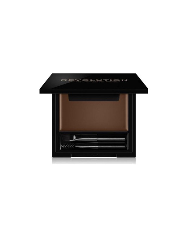 Makeup Revolution Brow Wax Bullet Dark Brown -Fixierwachs 3,6 g