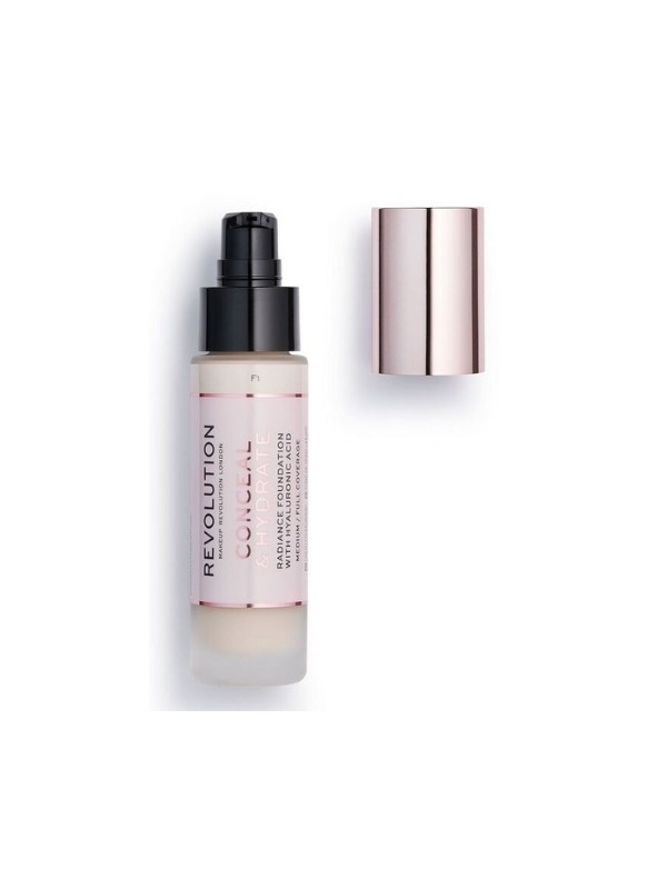 Makeup Revolution Conceal&Hydrate Facial foundation /F1/ 23 ml