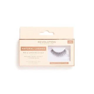 Makeup Revolution Natural Lashes Streifenwimpern / NO.3 /