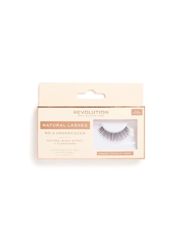 Makeup Revolution Natural Lashes Stripwimpers / NO.3 /