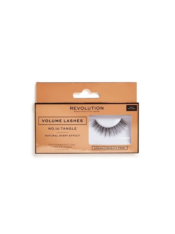 Revolution Volume Lashes Streifenwimpern / NO.10 /