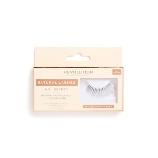 Makeup Revolution Natural Lashes Streifenwimpern / NO.1 /