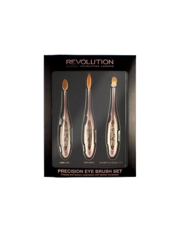 Makeup Revolution Precision Eye Set A set of eye makeup brushes