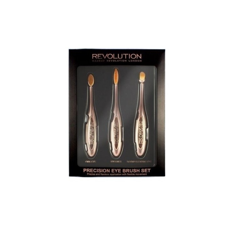 Makeup Revolution Precision Eye Set A set of eye makeup brushes