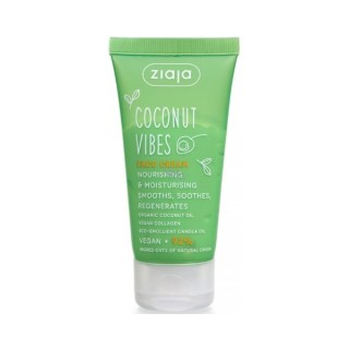 Ziaja Coconut Vibes voedende en hydraterende gezichtscrème 50 ml