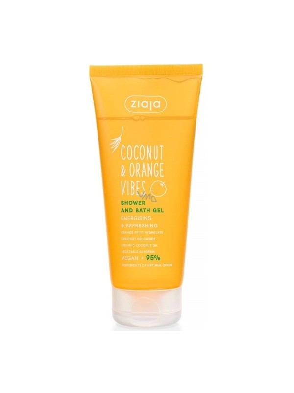 Ziaja Coconut & Orange Vibes energizing and refreshing Shower gel 200 ml