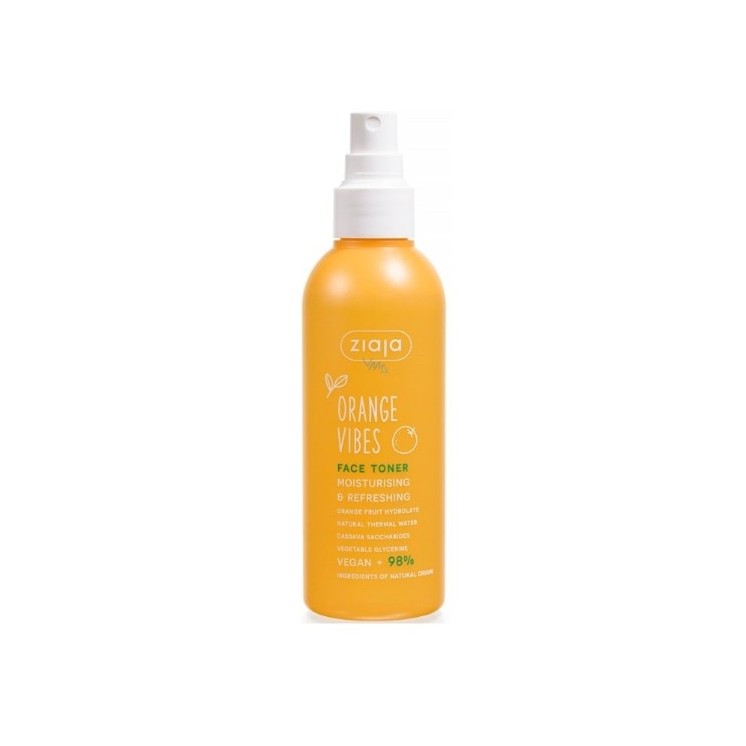 Ziaja Orange Vibes moisturizing and refreshing face tonic 190 ml