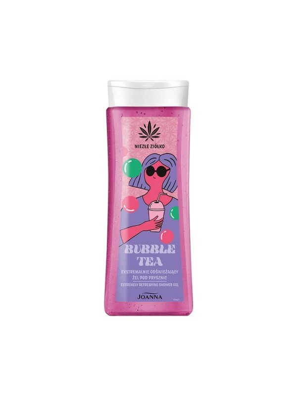 Joanna NICE HERB Extreem verfrissende Bubble Tea douchegel 300 ml