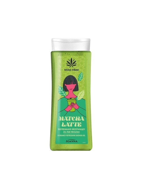 Joanna NICE HERB Matcha Latte Shower Gel Extremely Refreshing 300 ml