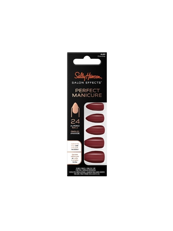 Sally Hansen Salon Effects Perfect Manicure Cinna-Snap nageltips 24 stuks