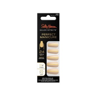 Sally Hansen Salon Effects Perfect Manicure Gold Stripe nageltips 24 stuks