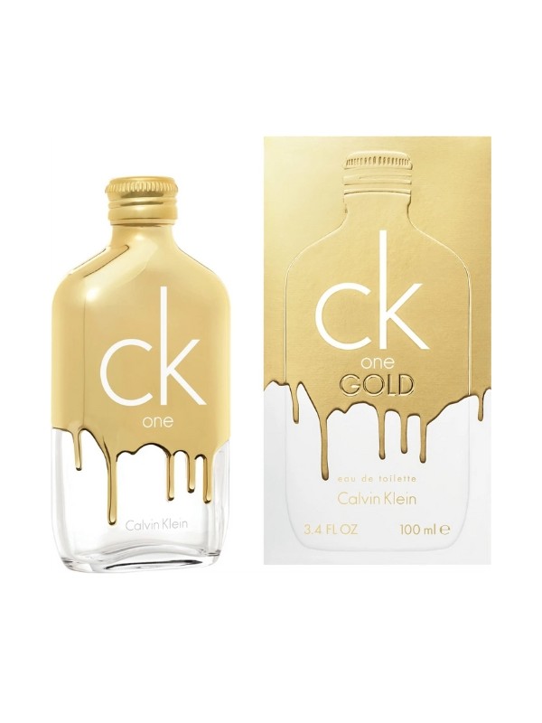 Calvin Klein Eau de Toilette for Women and Men Unisex One Gold 100 ml