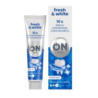 ON WHITE FRESH Whitening toothpaste Strong mint 75 ml