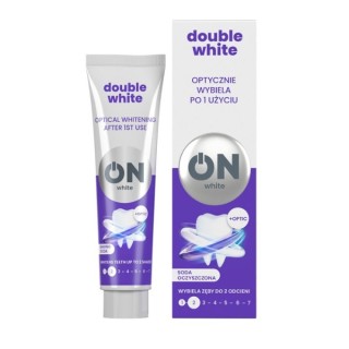 ON WHITE DOUBLE WHITE Whitening tandpasta Baking Soda 75 ml