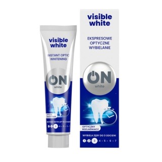 ON WHITE VISIBLE WHITE Tandpasta optisch bleekmiddel 75 ml