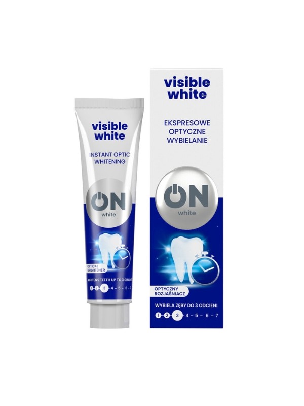 ON WHITE VISIBLE WHITE Tandpasta optisch bleekmiddel 75 ml