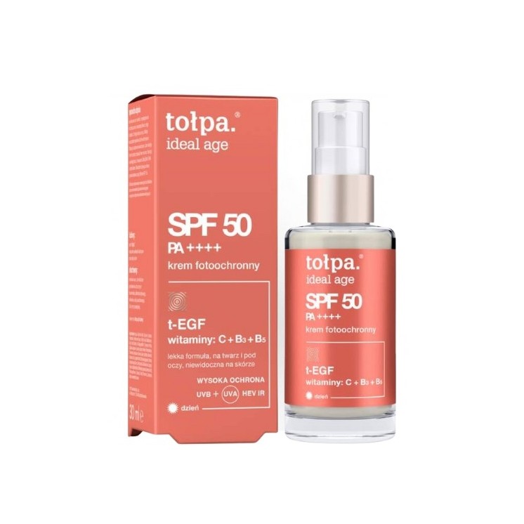 Tołpa Ideal Age SPF50 Fotoprotectieve gezichtscrème 50 ml