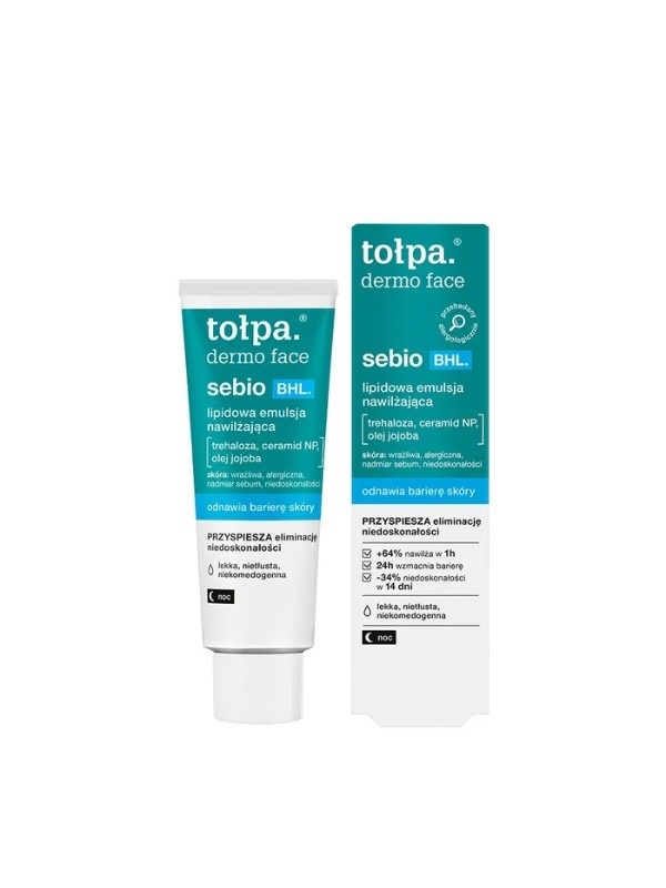 Tołpa Dermo Face Sebio BHL Moisturizing lipid emulsion 40 ml