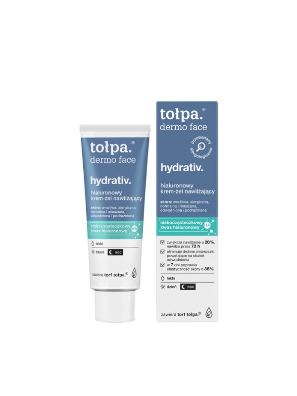 Tołpa Dermo Face Hydrativ Leichtes feuchtigkeitsspendendes Creme-Gel 40 ml