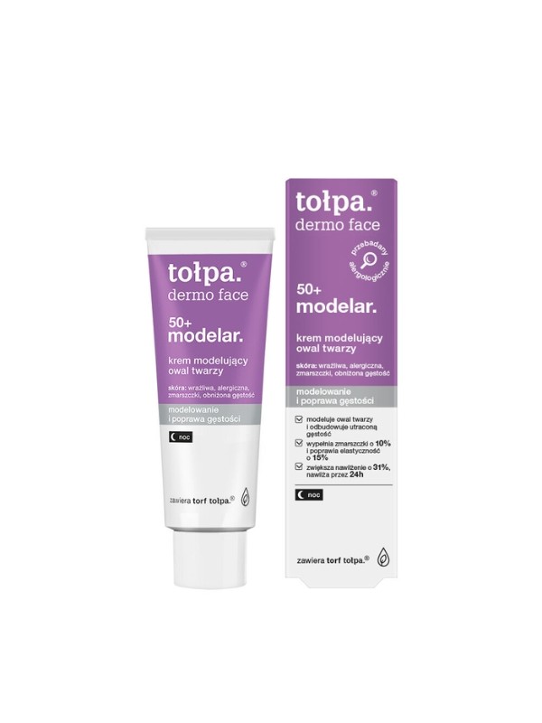 Tołpa Dermo Face Modelar 50+ Nachtmodellierungscreme 40 ml