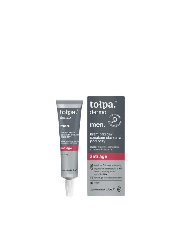 Tołpa Dermo Men Anti Age Augencreme für Männer 10 ml