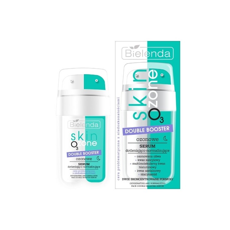 Bielenda SKIN O3 ZONE Dubbele booster ozon normaliserend serum 2x7,5ml