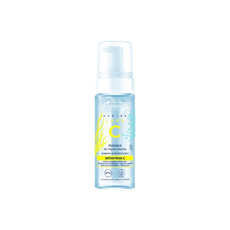 Bielenda C MARINE CARE Gesichtsreinigungsschaum mit Vitamin C 150 ml