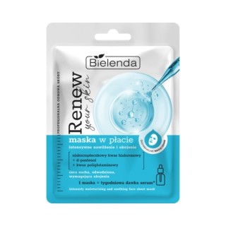 Bielenda RENEW YOUR SKIN Bladmasker intens hydraterend en verzachtend