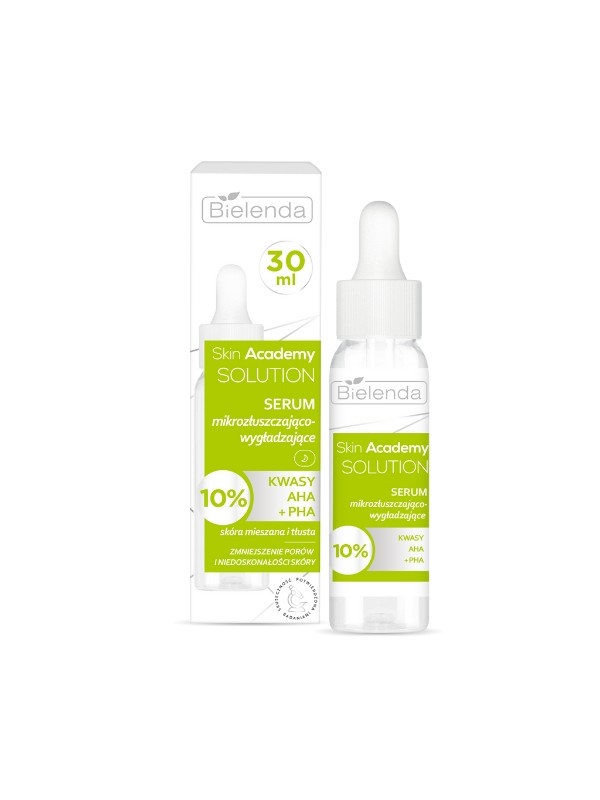 Bielenda SKIN ACADEMY SOLUTION Micro-exfoliating and smoothing Serum 30ml