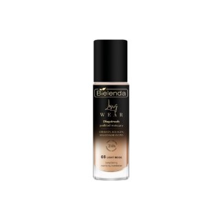 Bielenda Beige WEAR Langdurige matterende foundation 03 Light 30 ml