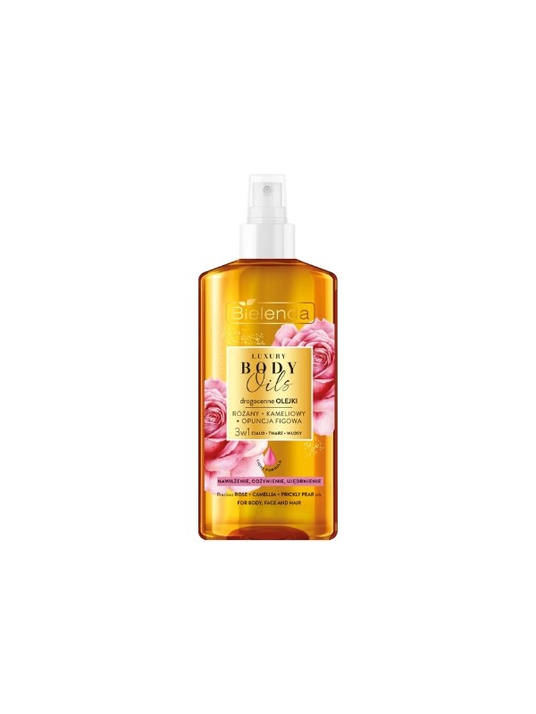 Bielenda Luxury Body Oils 3in1 Pflegeöl Rosenöl 150ml