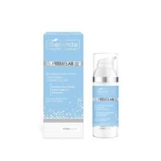 Bielenda SUPREMELAB Olievrije hydraterende hydro -crème met GLOW -effect 50ml