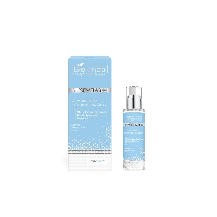 Bielenda SUPREMELAB GLOW BOOSTER Elixir with snail slime extract 30ml